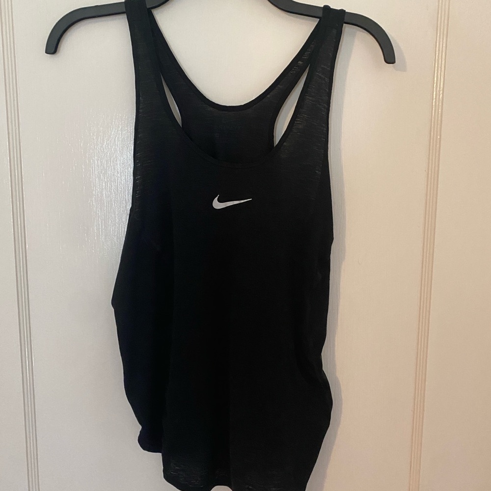 Nike Black Racerback Sleeveless Tank Top